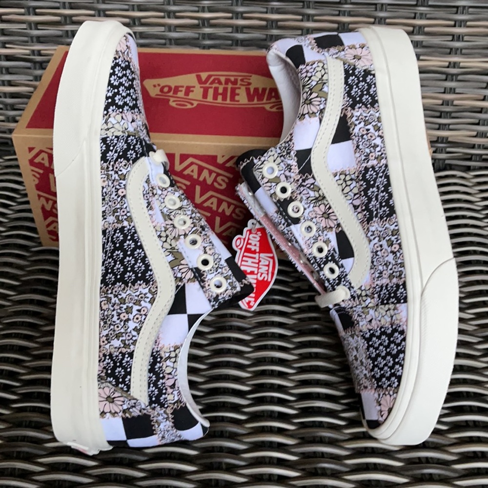 Vans Old Skool Patchwork Floral MENS - Picture 12 of 16